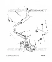 KRAFTSTOFFSYSTEM, RAIL, LINES AND THROTTLE BODY