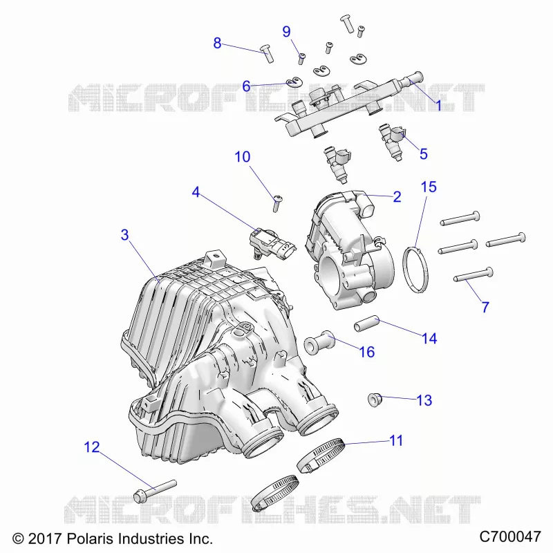 ENGINE, LUFTEINLASS MANIFOLD, THROTTLE BODY, FUEL RAIL