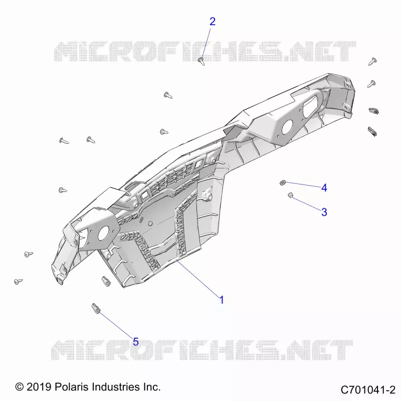 KAROSSERIE HINTEN BUMPER