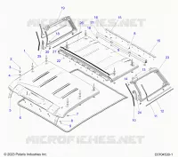 DACH AND REAR CAB PANELS