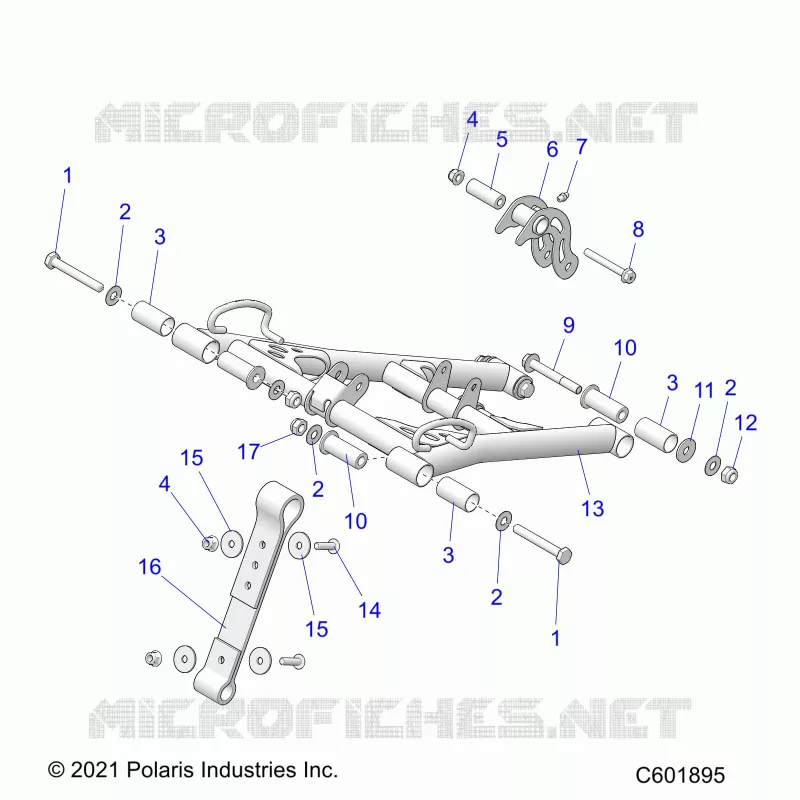 SUSPENSION, FRONT DREHMOMENTARM