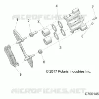 HINTERBREMSE CALIPER