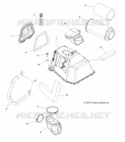 MOTOR, LUFTEINLASS