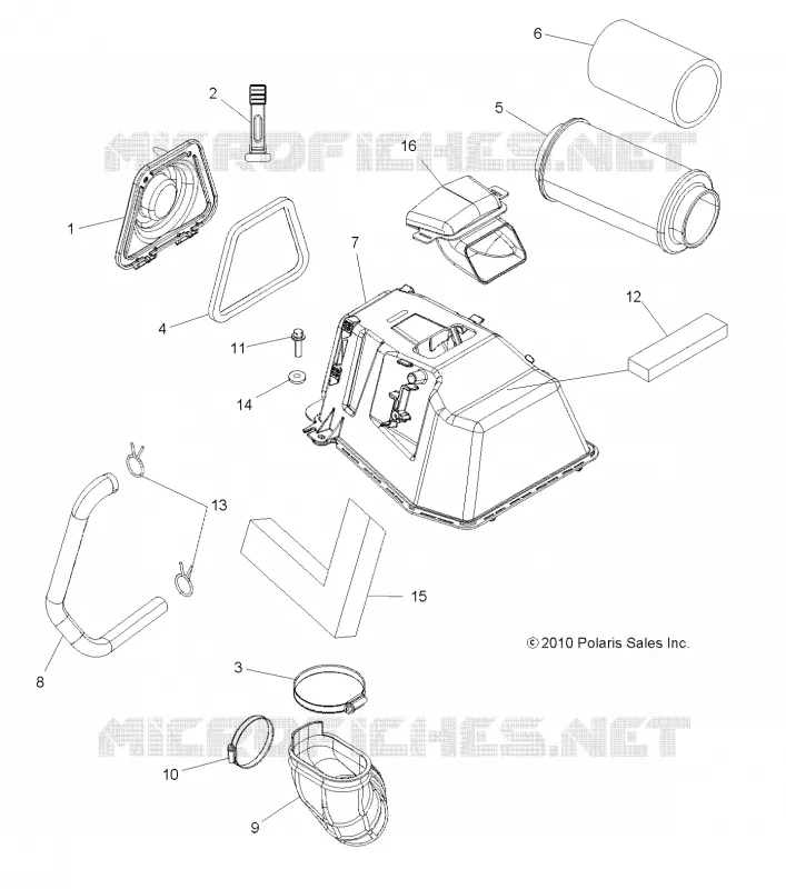 MOTOR, LUFTEINLASS