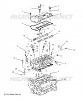ENGINE, ZYLINDER HEAD AND RELATED PARTS