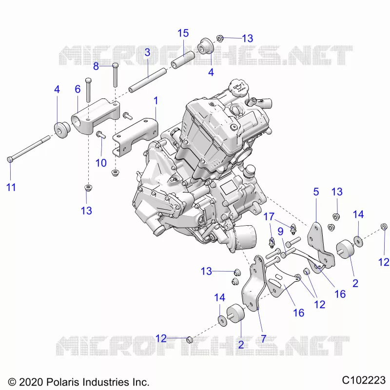 MOTOR, MOUNTING