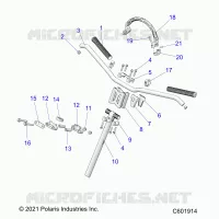 UPPER LENKEN & HANDLEBAR ASM.