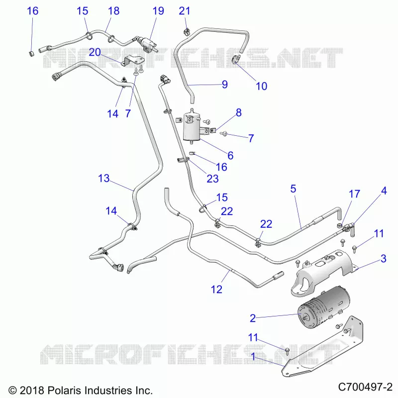 BODY, TREIBSTOFF LINES