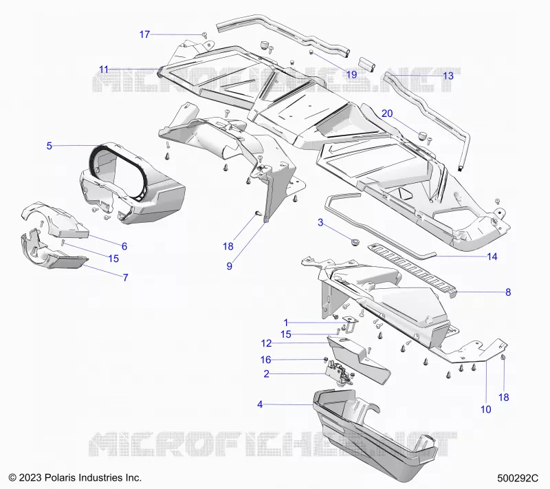 INSTRUMENTENTAFEL ASM.