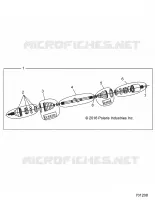 ANTRIEB, HALF SHAFT, FRONT