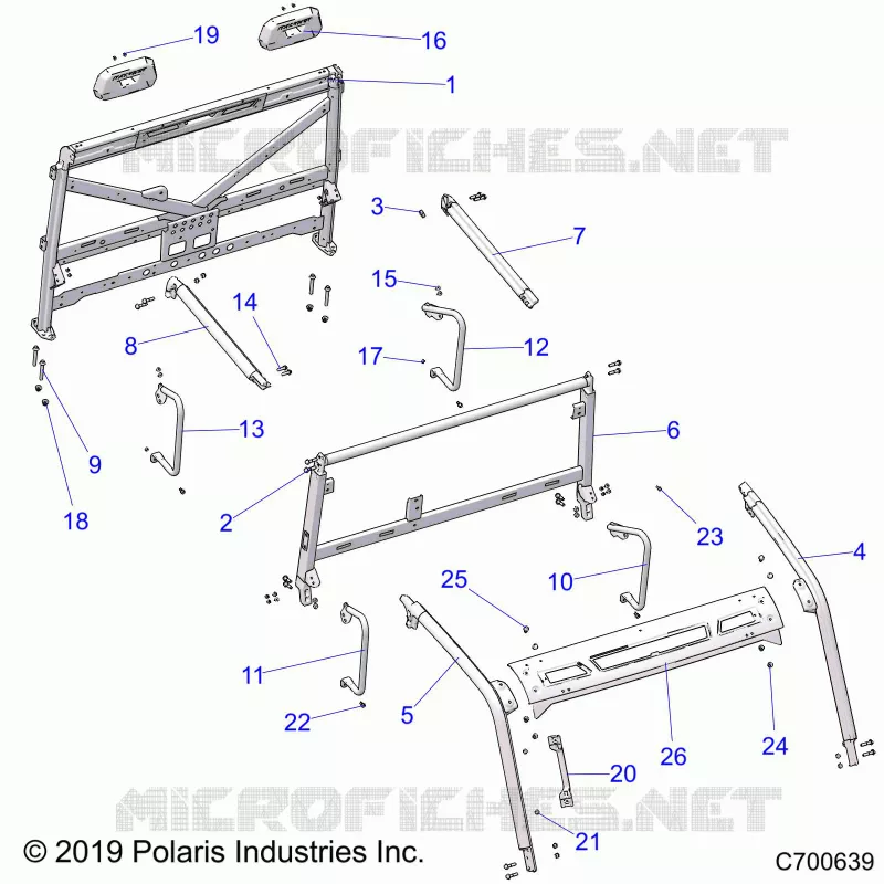CHASSIS, CAB RAHMEN