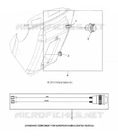 ELEKTRIC, OPTIONS, PLUG KIT AND HAZARD SWITCH