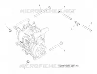 ANTRIEB, GEARCASE MOUNTING, REAR