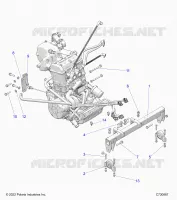 MOTOR, MOUNTING & LONG BLOCK