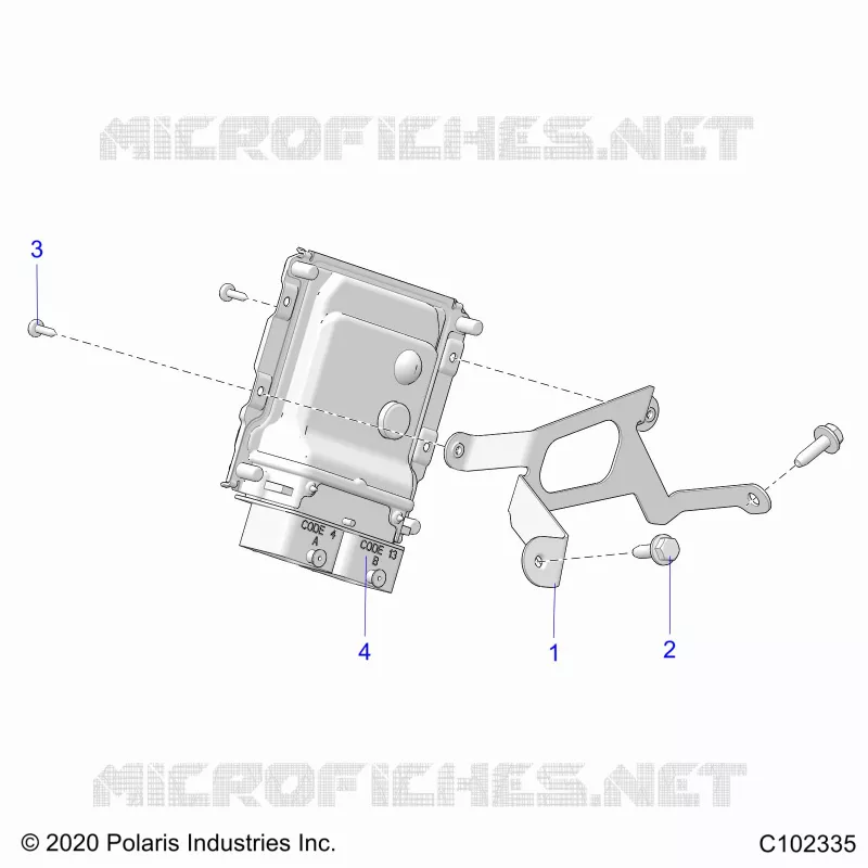 ELEKTRIC, ECU MOUNTING