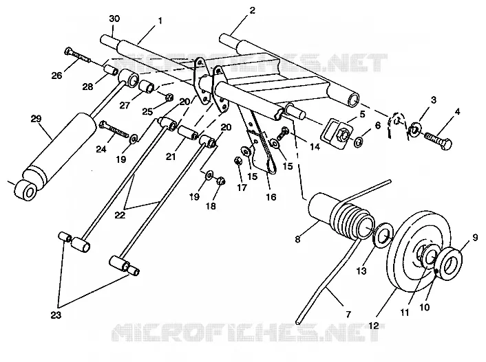 HINTER Drehmomentarm Storm E940782 and Storm SKS E940582 (49274427440024)