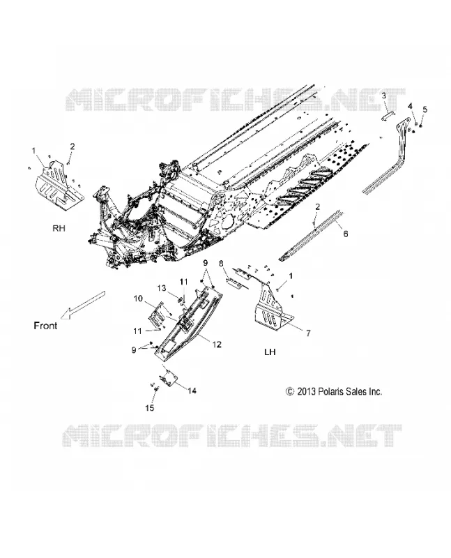 CHASSIS, CLUTCH GUARD AND FUßSTÜTZES
