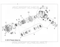 ANTRIEB, FRONT GETRIEBEGEHÄUSE INTERNALS