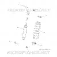 SUSPENSION, FRONT SHOCK