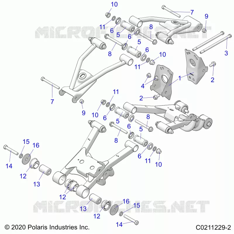 HINTERRADAUFHÃ„NGUNG CONTROL ARM, MOUNTING