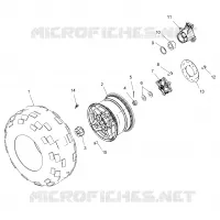 RADS, REAR TIRE and BREMSE DISC