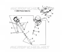 MOTOR, VERGASER MOUNTING/BENZINPUMPE/LINES