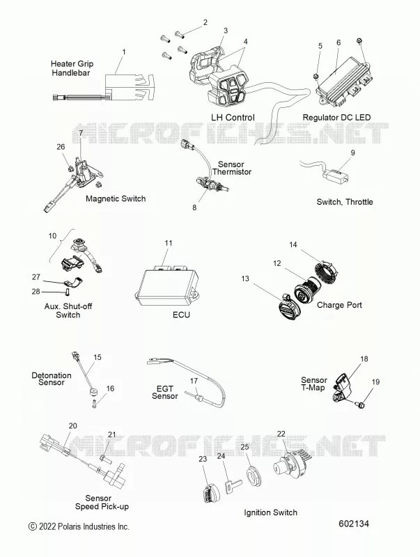 ELEKTRIC, SWITCHES, SENSORS AND COMPONENTS