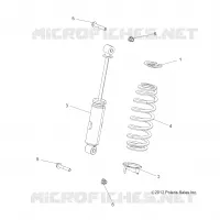 SUSPENSION, FRONT SHOCK