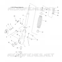 FRONT SUSPENSION STREBE