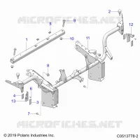 CHASSIS, FRONT RAHMEN ASM. (USA)