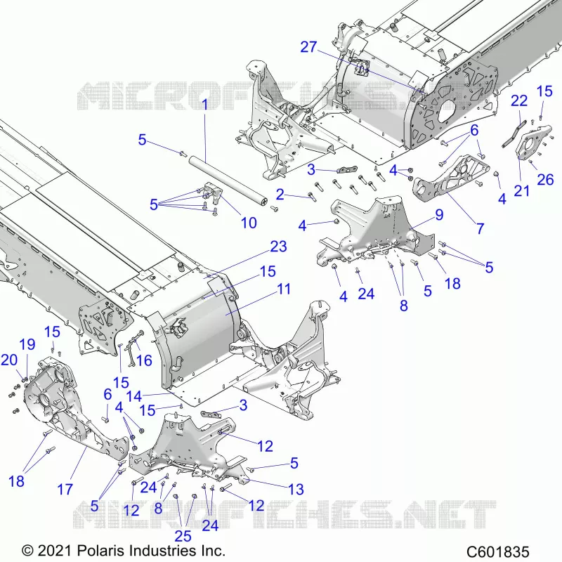 CHASSIS, BULKHEAD ASM.