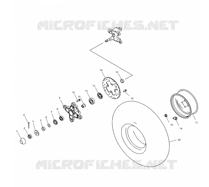 FRONT HUB   Rad