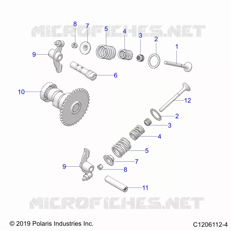 MOTOR, VALVE TIMING MECHANISM