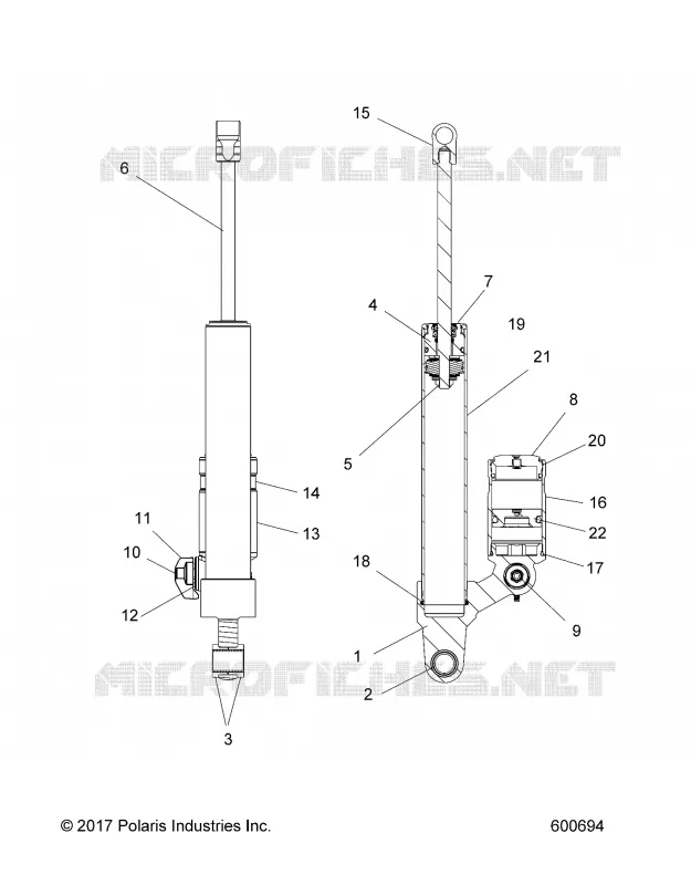 SUSPENSION, FEDER TRACK (ADVENTURE, XC)