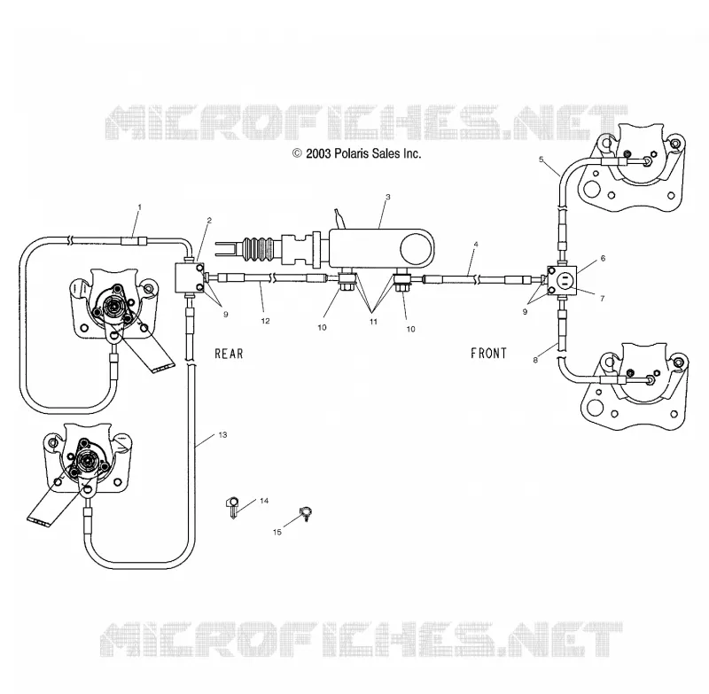 BREMSE LINES/MASTER CYLINDER