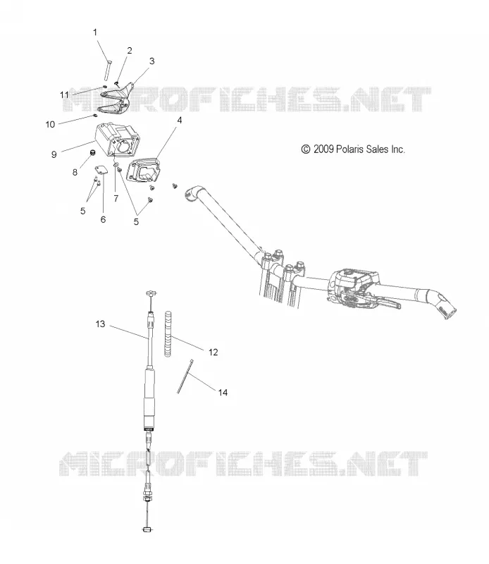 MOTOR, DROSSELN CONTROL ASM.