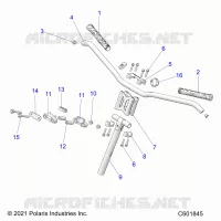 UPPER LENKEN & HANDLEBAR ASM.