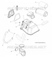 MOTOR, LUFTEINLASS (BUILT 10/23/10 AND AFTER)