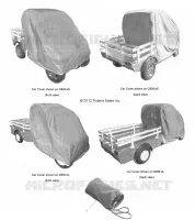 ZUBEHOR, OPTIONS, STORAGE COVER, S/L BACK