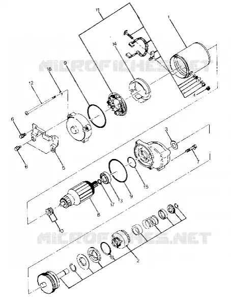 ANLASSER ASSEMBLY (4915951595040A)
