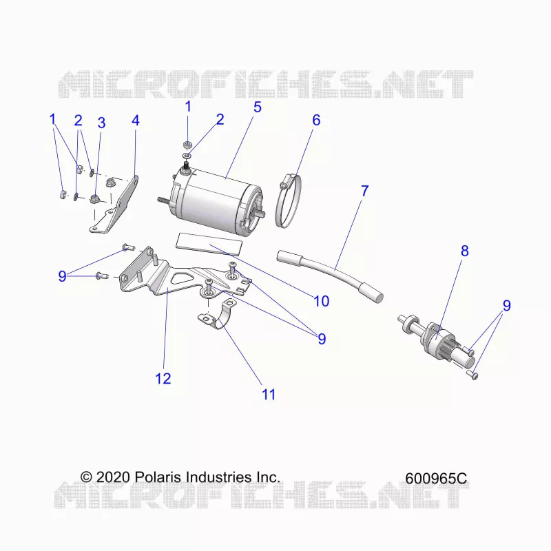 ANLASSER MOTOR