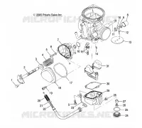 MOTOR, VERGASER, LOWER
