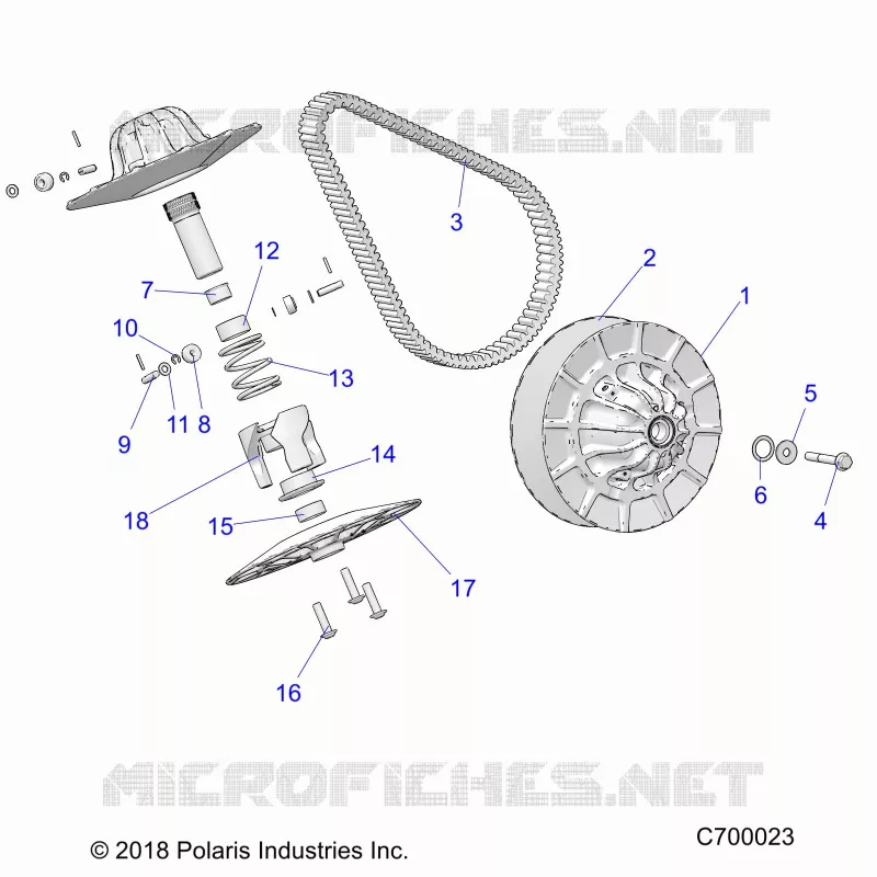 ANTRIEB, SECONDARY CLUTCH