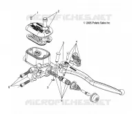 FRONT BREMSE MASTER CYLINDER
