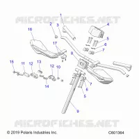 UPPER LENKEN & HANDLEBAR ASM.