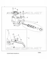 VORDERBREMSE BRAKE LEVER AND MASTER CYLINDER (FROM 6/1/16)