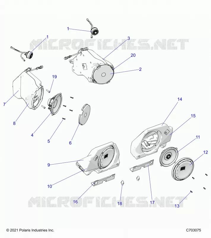 ELEKTRIC, AUDIO, SPEAKERS RIDE COMMAND