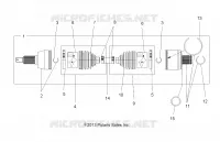 DRIVE TRAIN, DRIVE HINTERWELLE