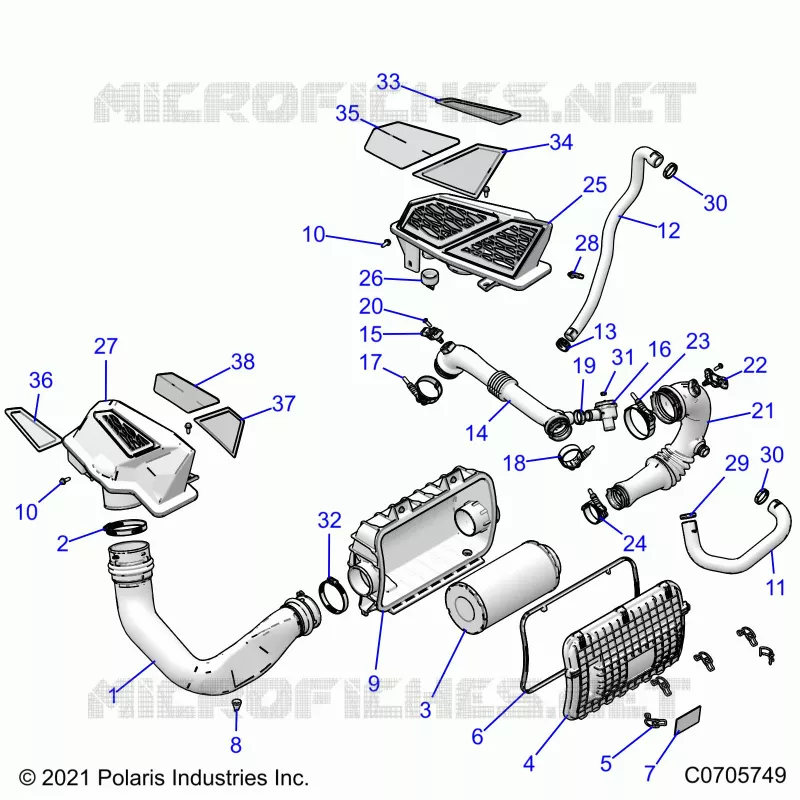 ENGINE, LUFTEINLASS SYSTEM