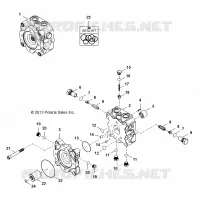 HYDRAULIK PUMPE VENTILGEHÃ¤USE